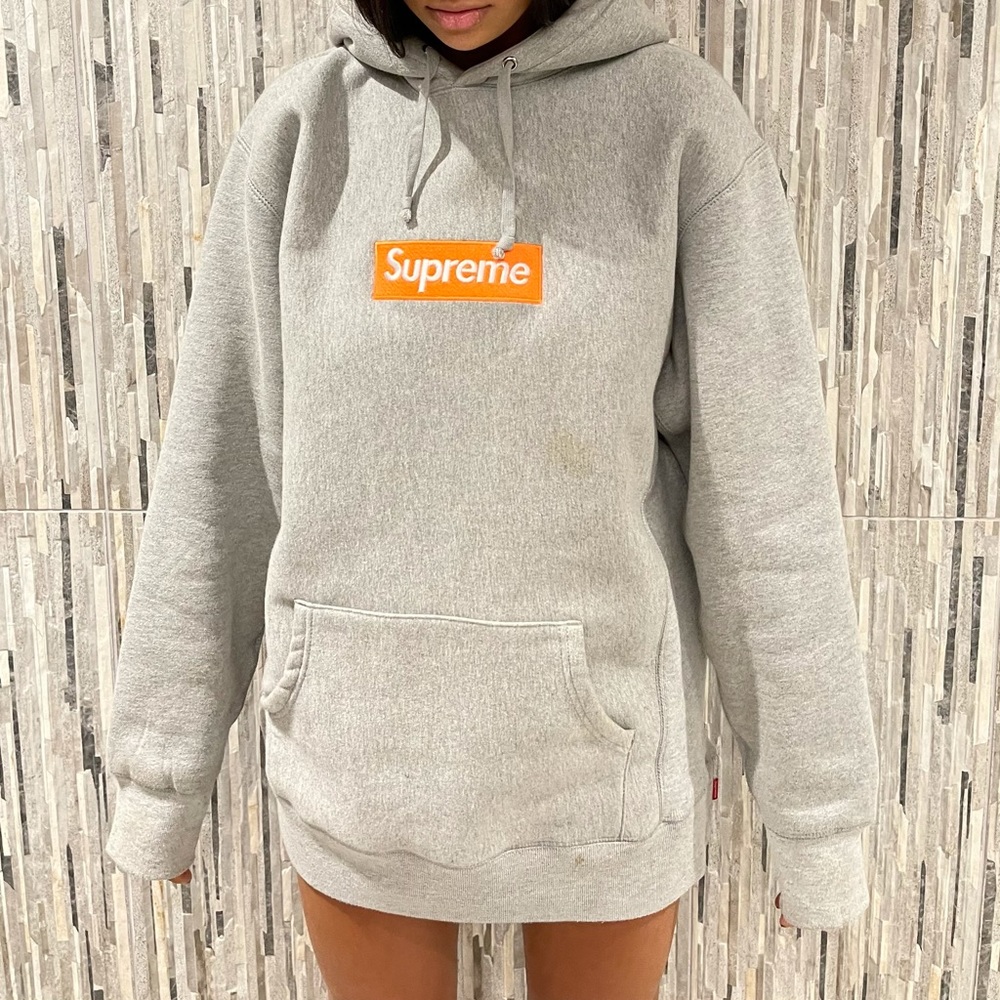authentic supreme box logo hoodie - Picture 1 of 4